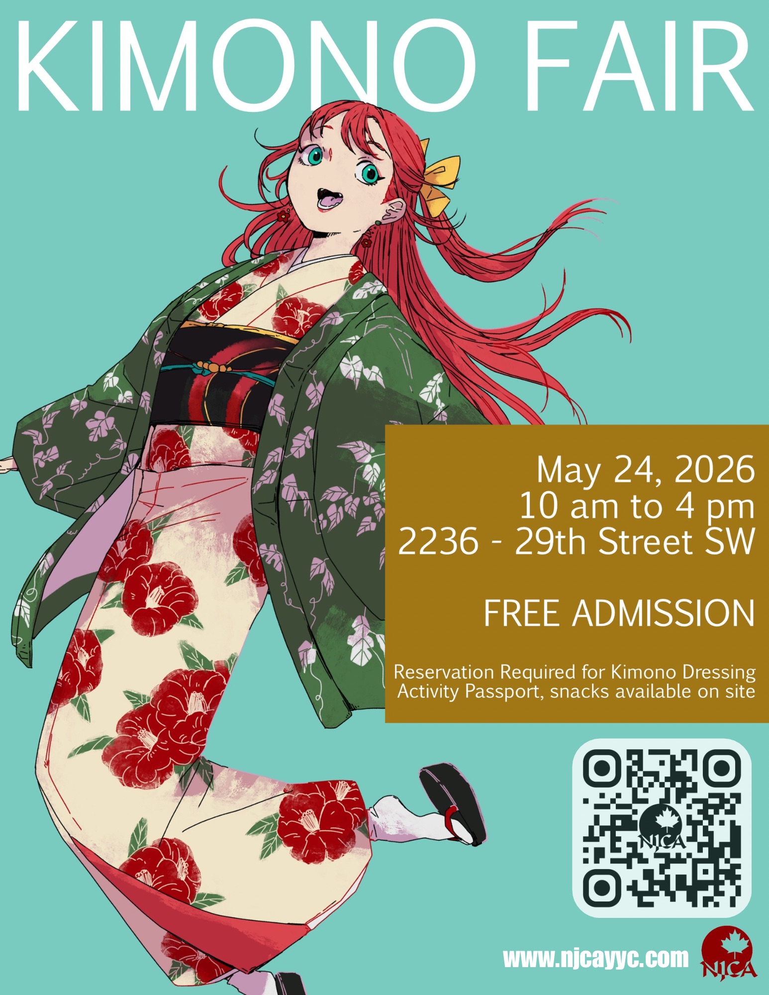 Kimono Fair 2026 Flyer